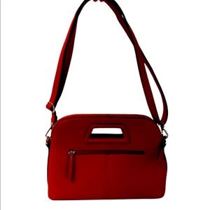 Enzo Angiolini RED crossbody hand bag NWOT
